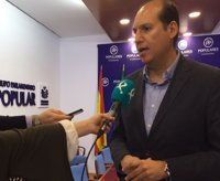 El déficit y PIB reflejan que Extremadura va en "sentido contrario" a España, según el PP