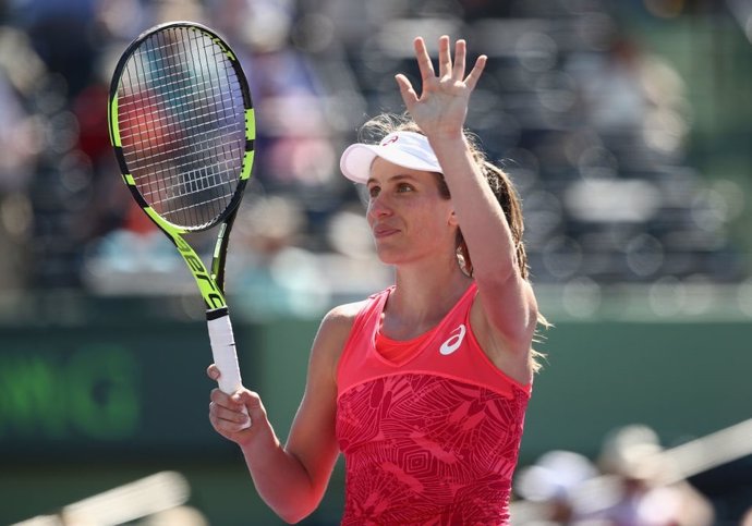 La tenista británica Johanna Konta