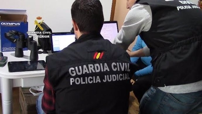 Operación de la Guardia Civil contra la pedofilia