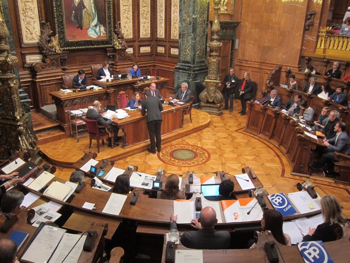 Pleno del Ayuntamiento de Barcelona