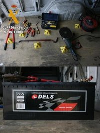 Detenidas tres personas en Marjaliza tras robar un transformador de telefonía