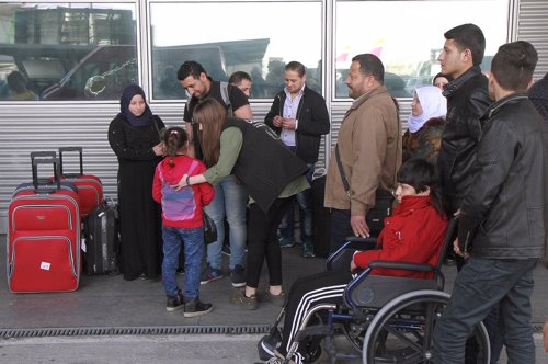 Llegada de refugiados a España 