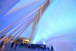 El museo se iluminará a partir de las 20.30 horas del sábado
