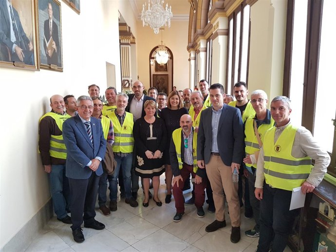 Bomberos de Málaga con la oposición en el Ayutamiento 