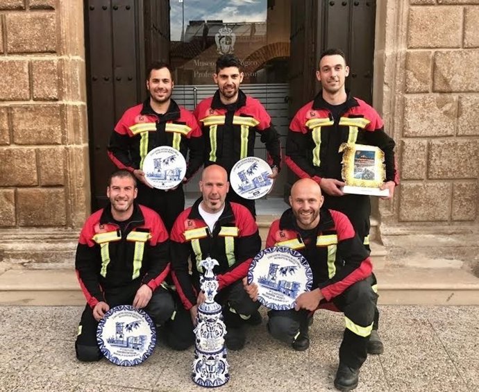Equipo de bomberos de Córdoba