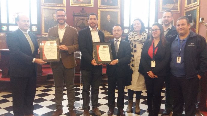 El Ayuntamiento de Palma recibe la certificación ISO 50001 por el alumbrado 