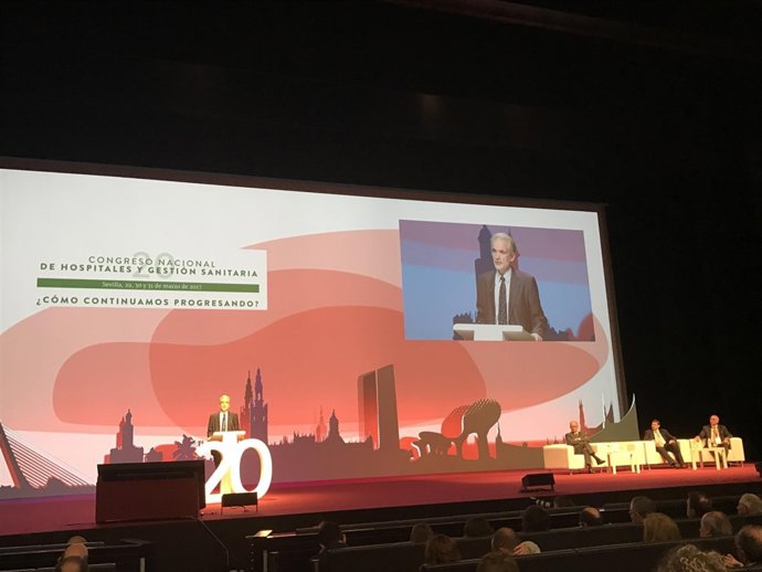 Aquilino Alonso clausura el XX Congreso Nacional de Hospitales