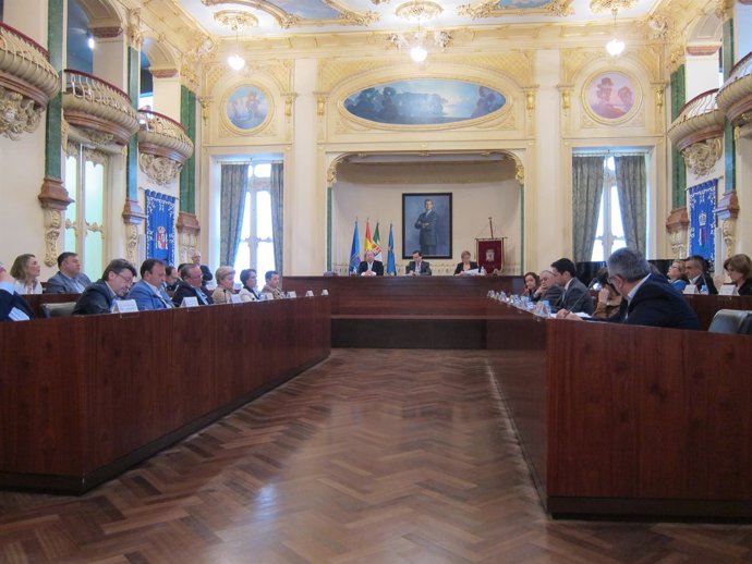 Pleno de la Diputación de Badajoz