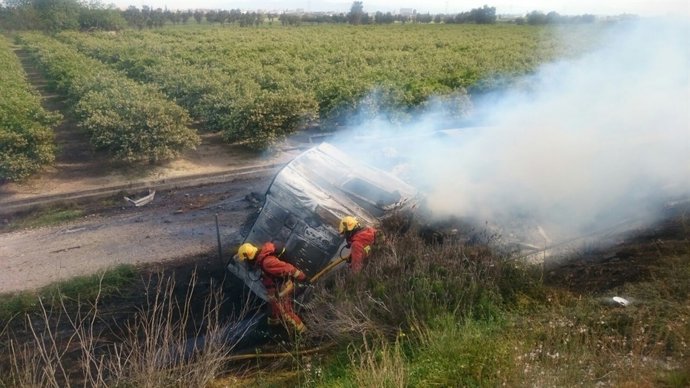 El siniestro ha generado gran cantidad de humo