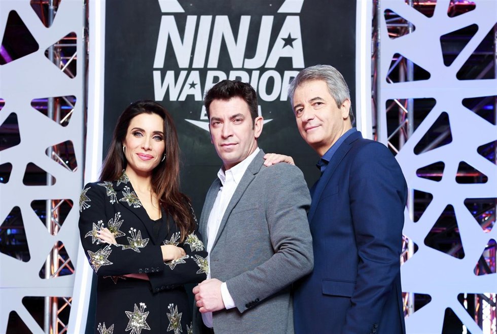 Ninja Warrior, Pilar Rubio, Manolo Lama, Arturo Valls