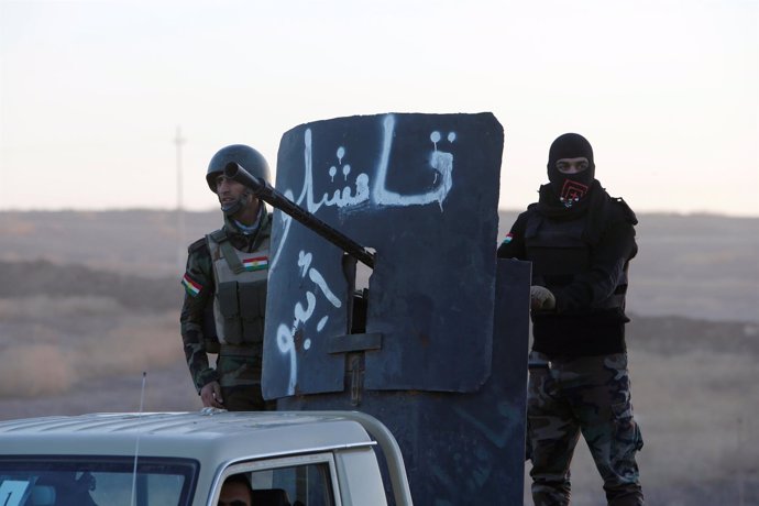Peshmerga en la ofensiva de Mosul, Irak