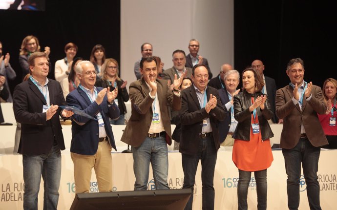 Maíllo, Gamarra, Ceniceros, Sanz en Congreso Regional del PP