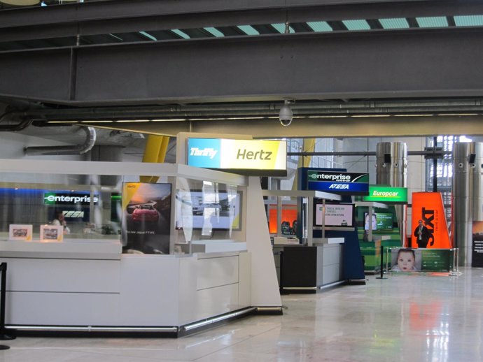 Alquiler de coches, aeropuerto