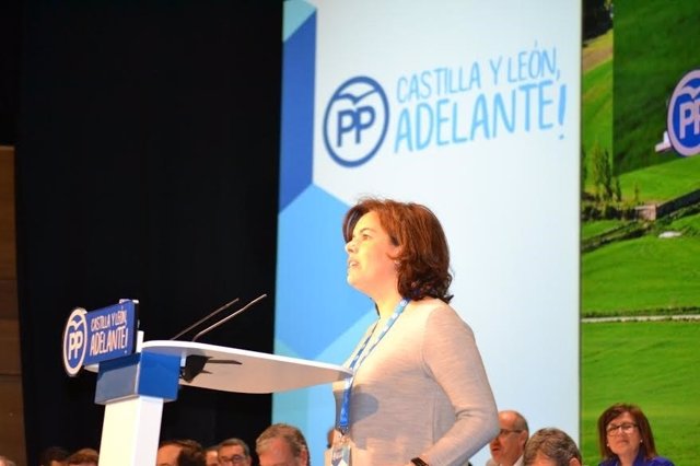 Valladolid. Soraya Sáez de Santamaría en el Congreso del PPCyL