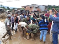 El municipio colombiano de Mocoa incomunicado por las inundaciones