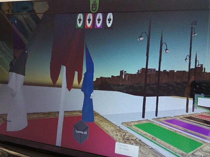 Trivial cofrade tres dimensiones 3D colegio San Jose Málaga Loyola educación