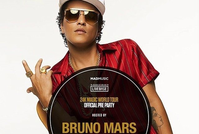 Bruno Mars Pre Party