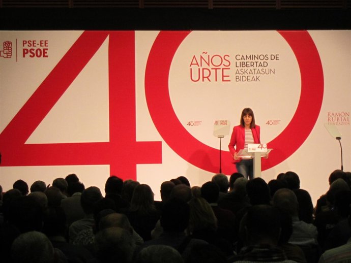 Idoai Mendia en el Kursaal