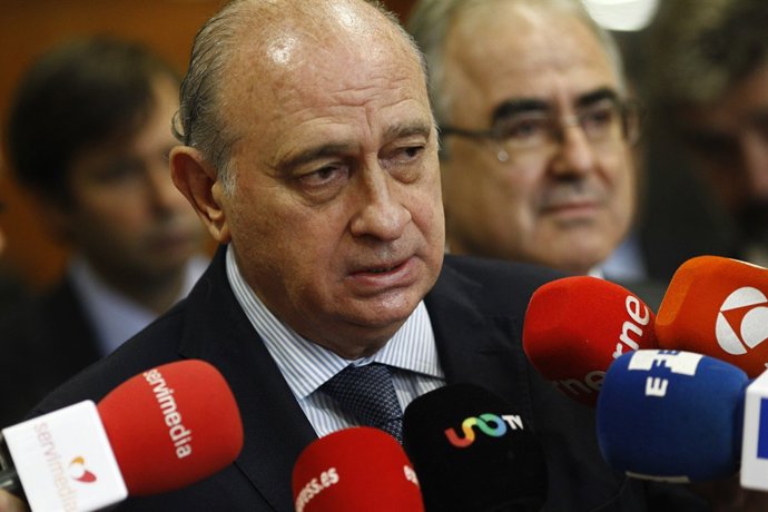 El ministre d'Interior en funcions, Jorge Fernández Díaz
