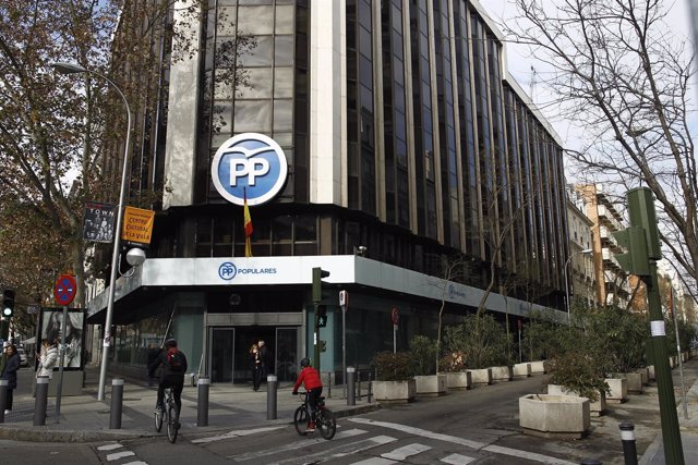 Sede del PP en la calle Génova de Madrid