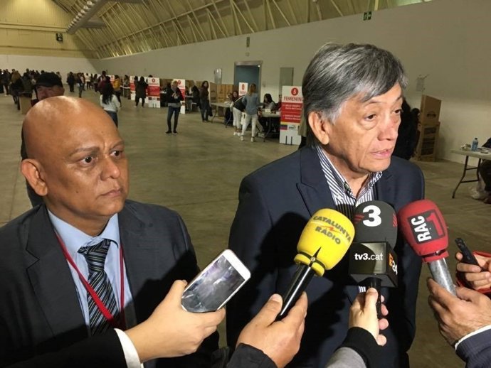L'ambaixador de l'Equador a Espanya, Miguel Calahorrano