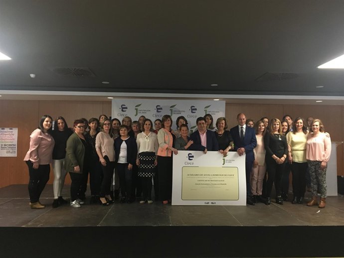 Encuentro en Jaén de trabajadoras del Servicio de Ayuda a Domicilio de Clece