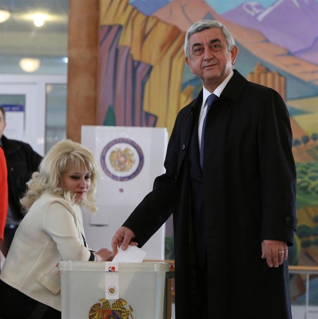 El presidente de Armenia, Serzh Sargsian