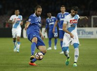 La Juventus empata en el retorno de Higuaín a Nápoles