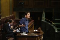 Pablo Iglesias felicita a Lenín Moreno por su victoria en las elecciones ecuatorianas