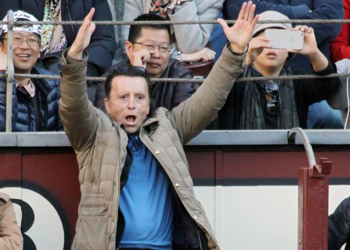 Ortega Cano Disfruta de una tarde de toros en Las Ventas./ Europa Press