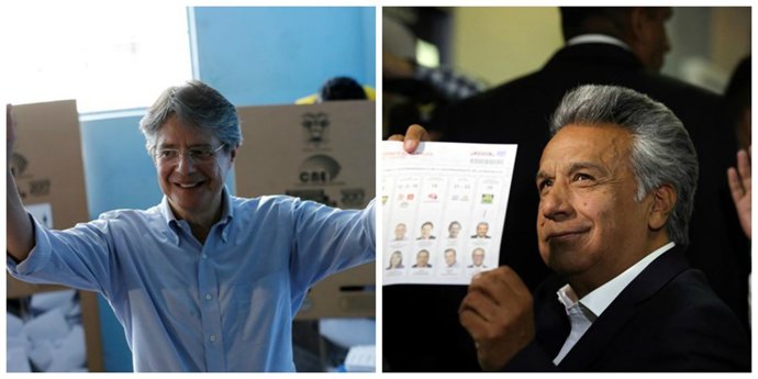Guillermo Lasso i Lenín Moreno