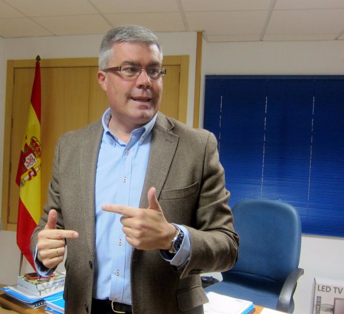 El presidente del PP de Jaén, José Enrique Fernández de Moya.