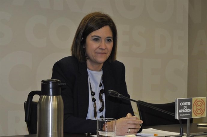 La portavoz parlamentaria de Cs Aragón, Susana Gaspar