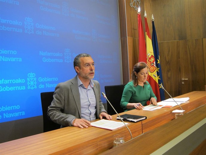 Migual Laparra y Gema Mañú