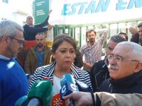 Acampada ante la Junta en Huelva contra la ejecución del Plan de la Corona Norte de Doñana