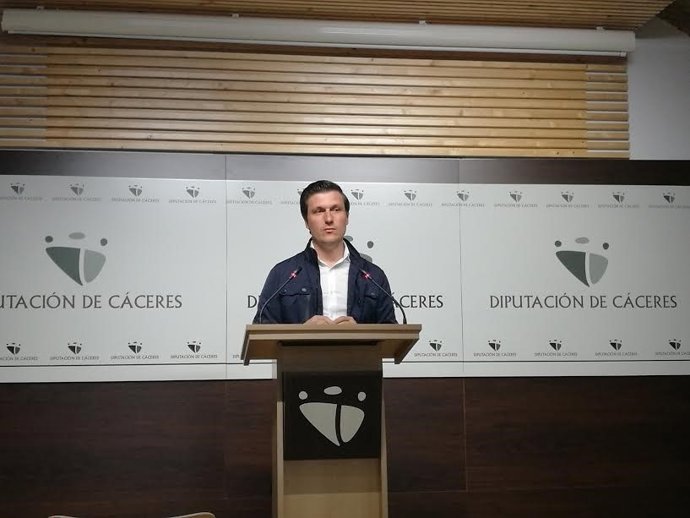 Fernando G.Nicolás, portavoz de Diputación de Cáceres
