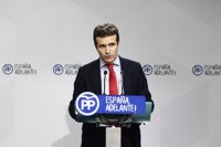 El PP irá "paso a paso" con respecto al presidente de Murcia e insiste en que sigue sin estar hoy procesado