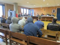 Un grupo que envió droga a Marín en un palé de plátanos lo admite y acuerda penas de hasta 9 años y 9 meses