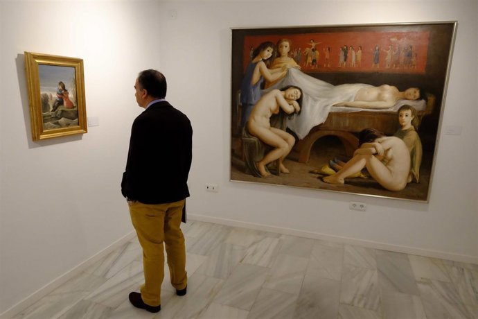 Mujeres frente al mar. Obras de Manuel Mingorance Acién 