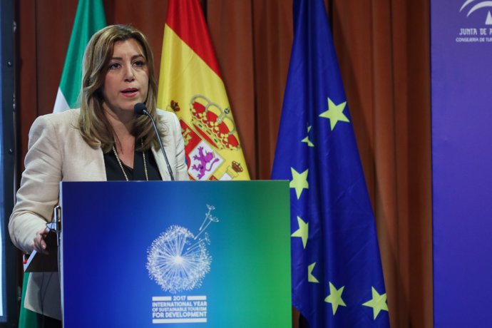 La presidenta de la Xunta d'Andalucía, Susana Díaz.