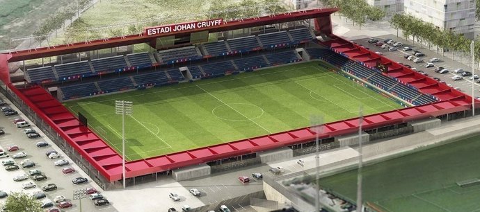 Así será el Estadio Johan Cruyff en la Ciudad Deportiva del FC Barcelona