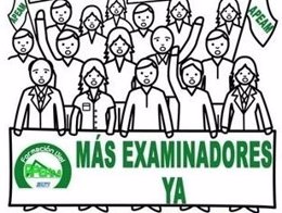 Manifestación autoescuela este viernes.