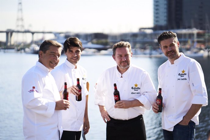 Joan Roca, Virgilio Martínez, Albert Adrià y Jock Zonfrillo 