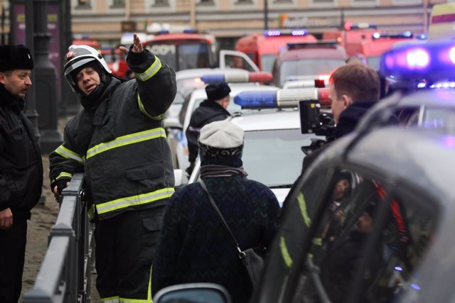 Explosión en el metro de San Petersburgo