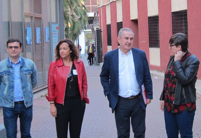 Emilio Ivars, Isabel Casaldueron, Rafael González Tovar  y Presen  López        