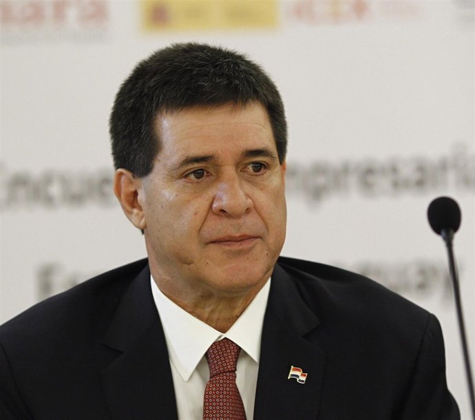 El presidente de Paraguay, Horacio Cartes