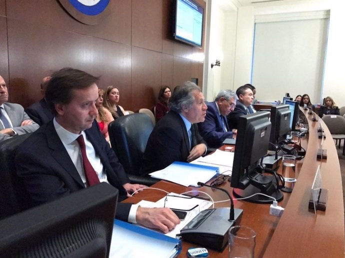 Sesión Consejo Permanente OEA sobre Venezuela