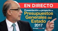 Presupuestos generales 2017 | Directo: El Estado prestará a la Seguridad Social 10.192 millones para pagar pensiones