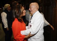 Eva Longoria, Chenoa y María Bravo tan a gusto cenando en 'Casa Lucio'