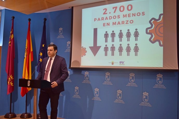 El director general del SEF, Alejandro Zamora, ha analizado los datos del paro 